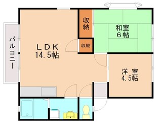 ネゴシアンⅡの物件間取画像